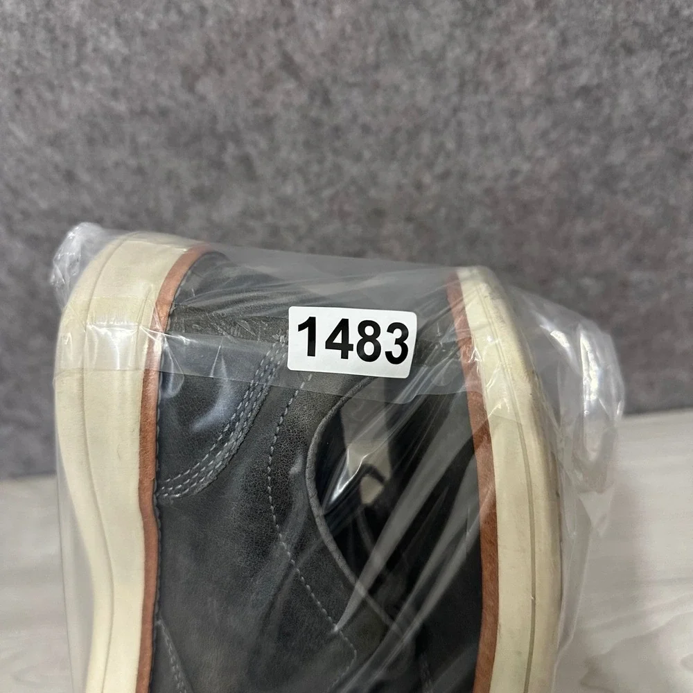 Red Wing Worx 5144 Women's 7.5‎ Steel Toe Oxford Safety Work Shoes Gray Leather